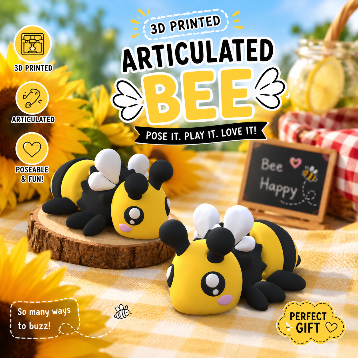 Cute Flexi Bee - Image 6