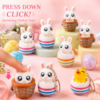 Easter Bunny & Chick Fidget Clickers