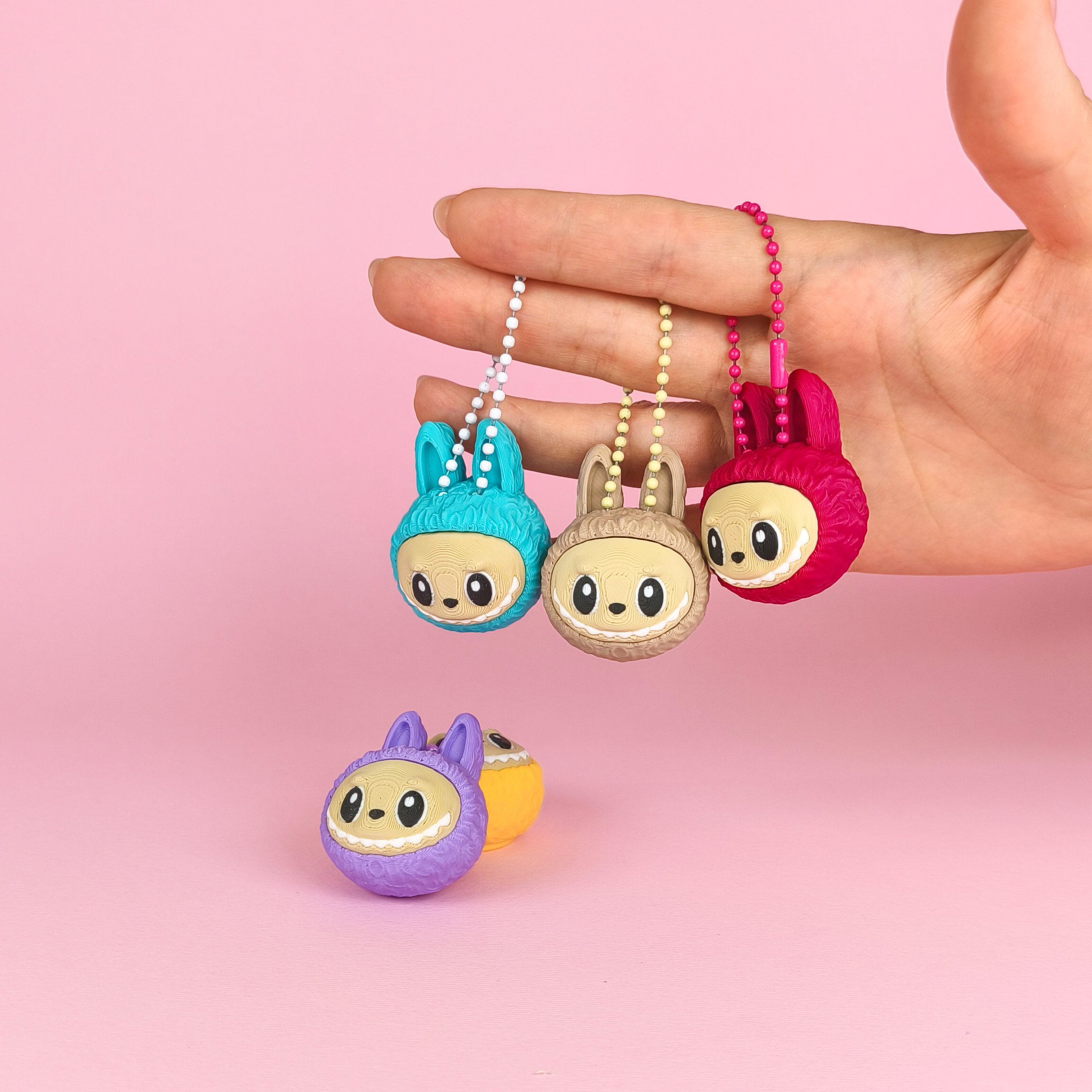 Labubu Clicker Keychain - Image 2