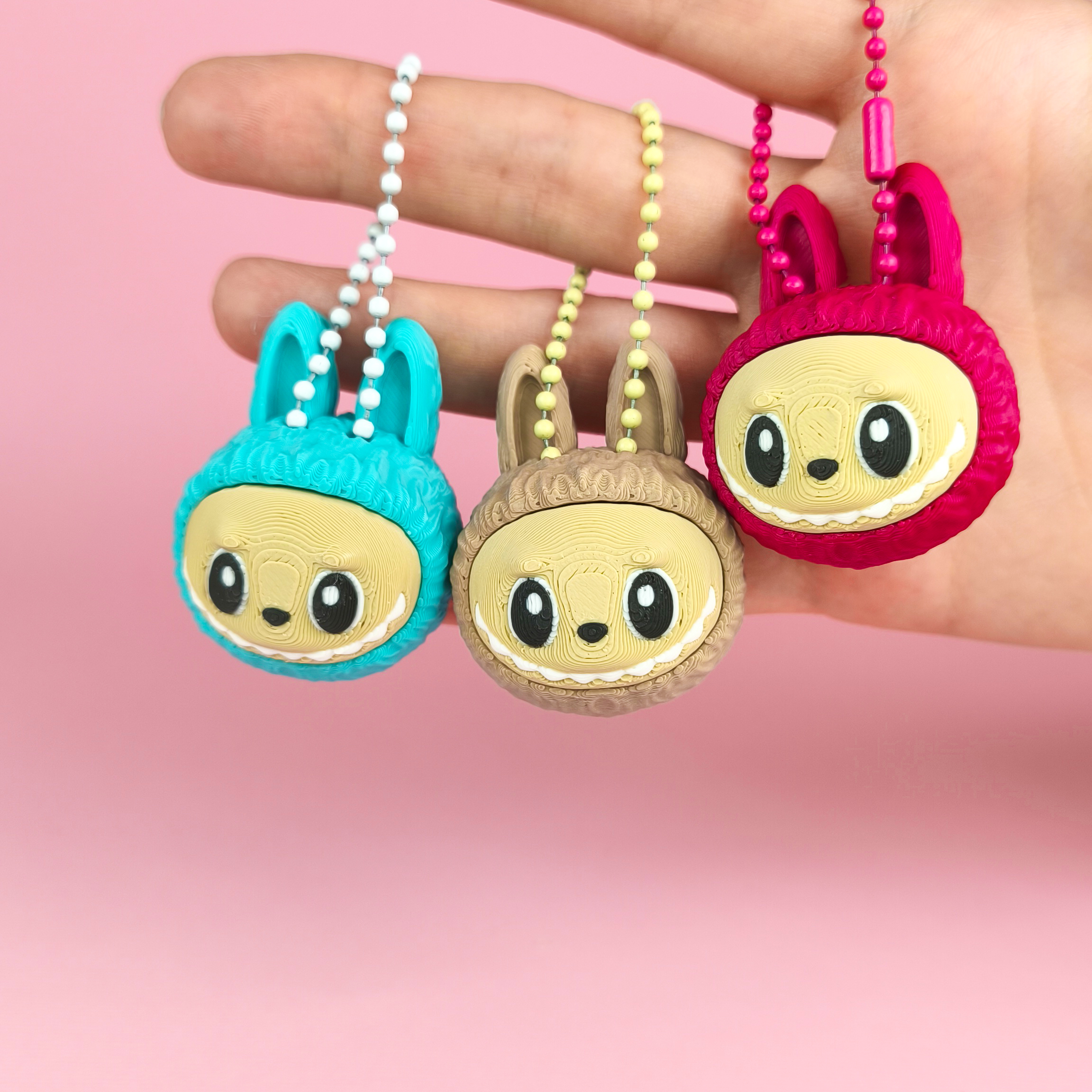 Labubu Clicker Keychain - Image 3