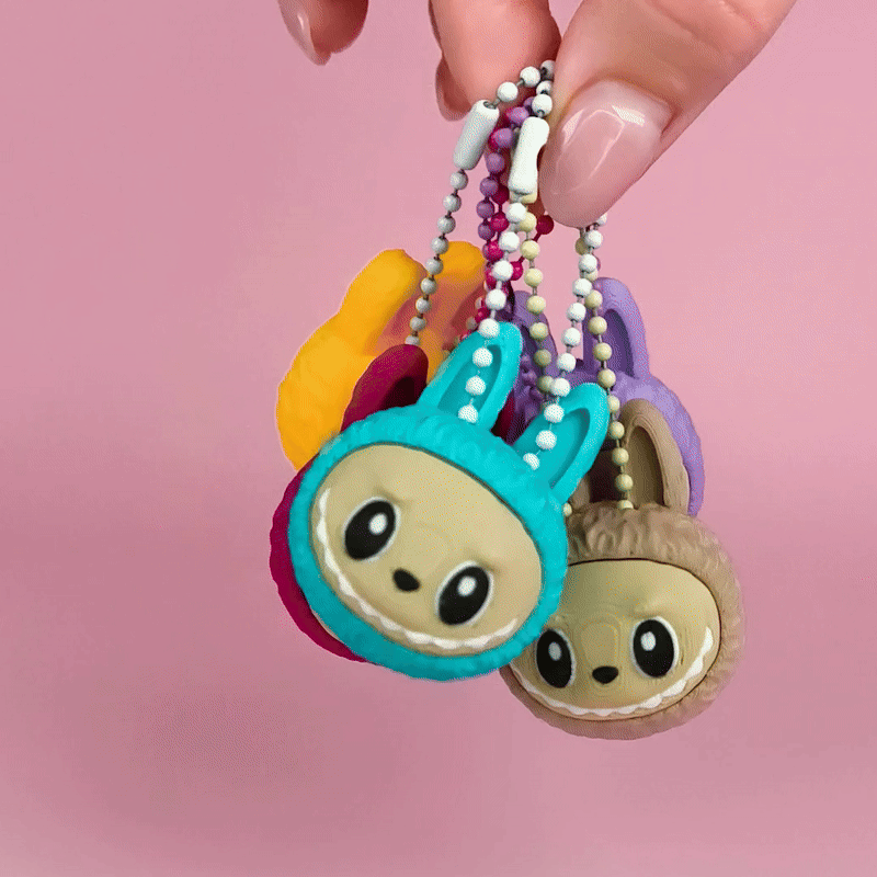 Labubu Clicker Keychain - Image 4