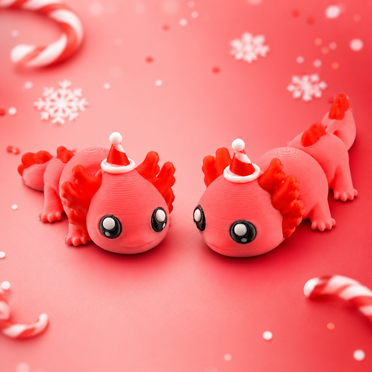 Articulated Magnetic Axolotl – 3D-Printed Flexi Friend - Image 7